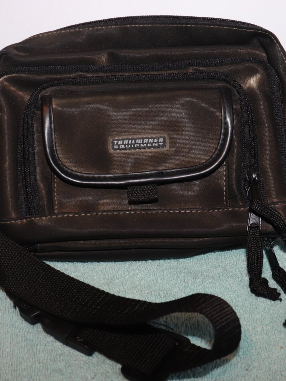 Vintage Trailmaker Equipment Black Fanny Pack